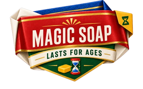 Magic soap: Lasts for ages