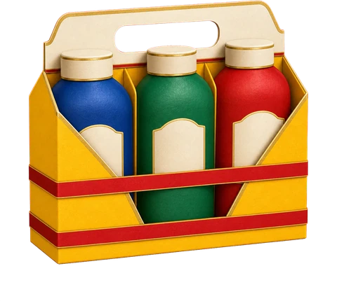 Two shampoo bottles